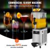 VEVOR Commercial Slushy Machine, 12L/3.2Gal Single Bowl, 50 Cups Margarita Machine, 500W Stainless Steel Margarita Smoothie Frozen Drink Maker