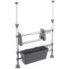 Adjustable Kitchen Organizer Aluminum