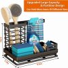 Kitchen Caddy Sink Organizer, Stainless Steel Sink Caddy Sponge Holder for Kitchen Sink
