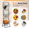 3-Tier Kitchen Storage Basket Organizer for Fruit