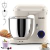 3-IN-1 Electric Stand Mixer, 660W 10-Speed With Pulse Button, Attachments include 6.5QT Bowl, Dough Hook, Beater, Whisk for Most Home Cooks